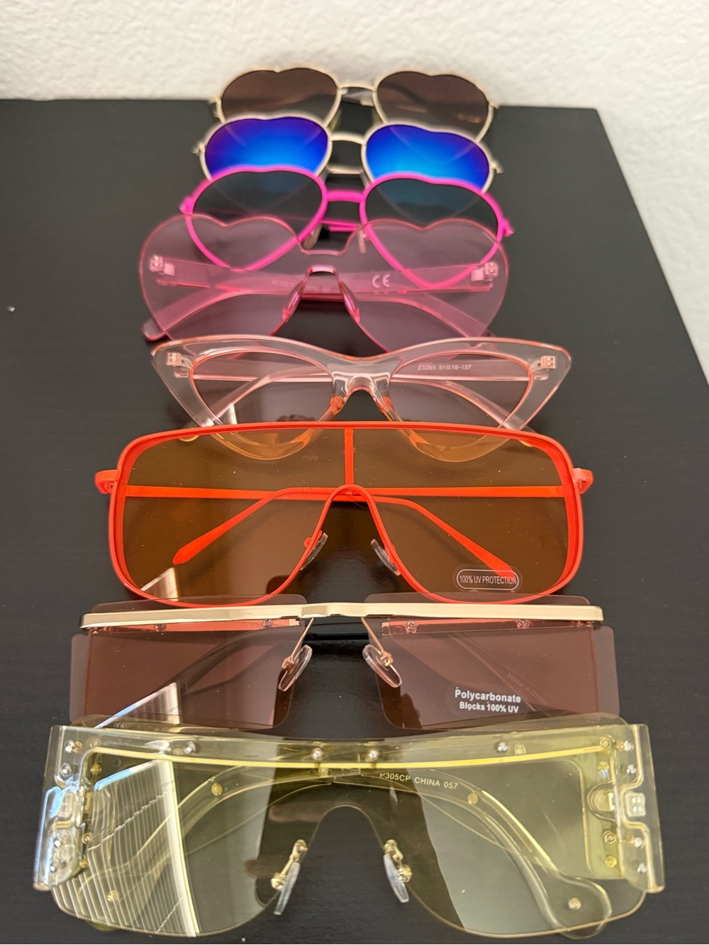 Festival Colored Sunglasses BUNDLE